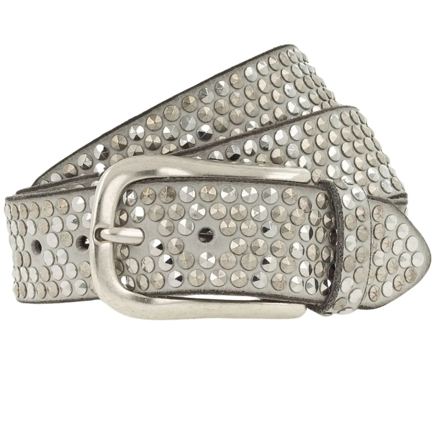 New Zoe Hellgrau - Silver - BB4 Belts
